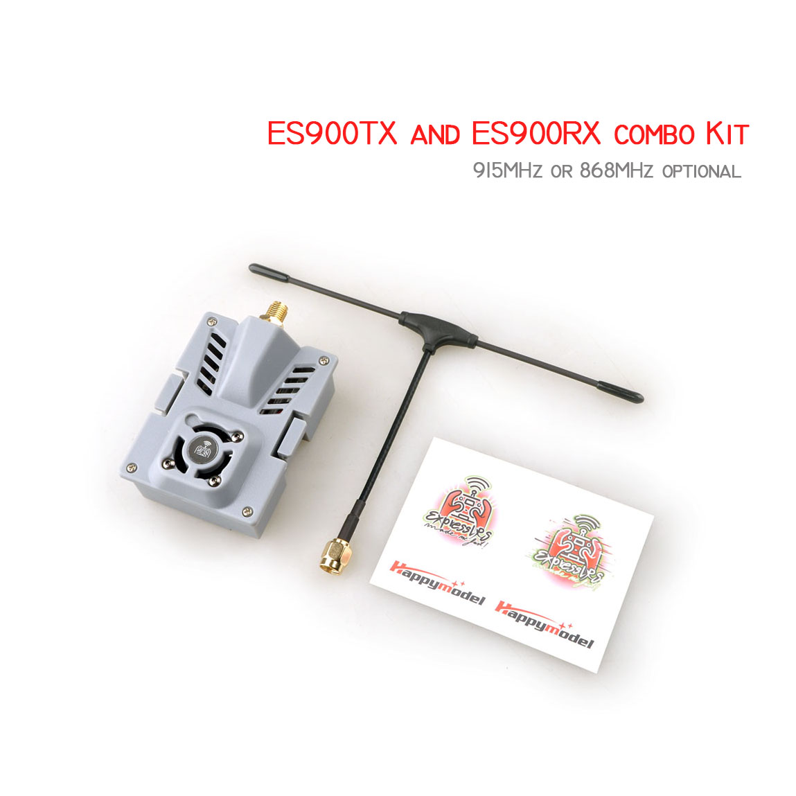 Drone Racing Receiver - Happymodel RC ELRS Mikro ES900RX（Alıcı）ES900TX（Modül）Combo Kit
