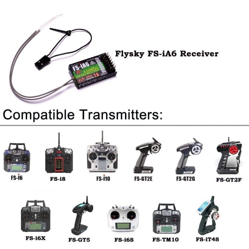 Flysky FS-IA6 Alıcı 6CH Çift A - Drone Racing Receiver incelemesi ve fiyatı