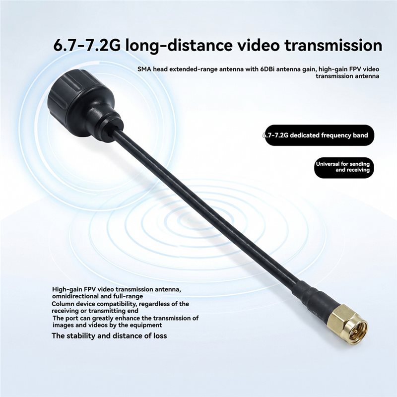 [YENİ!A25P] 6.7-7.2Ghz SMA Ant - Drone Racing Antenna incelemesi ve fiyatı